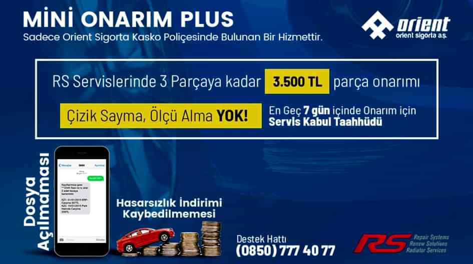 Mini Onarım Hizmetlerinde Farkları;